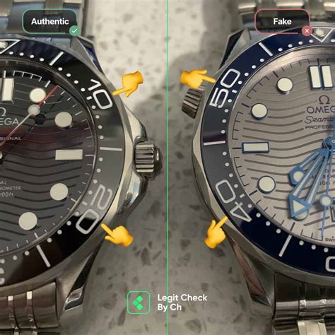 how to tell if an omega is a fake|omega knock off watches.